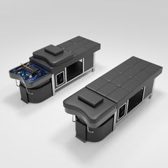 Greenlife Stainless Steel with Ceramic Basin Advanced Thai Head SPA Hair backwash Shampoo Sink Bed