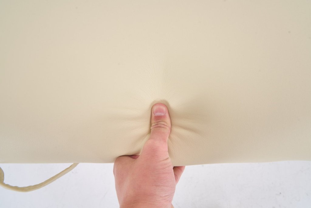 4" thick 2 Section Wooden Greenlife® master Portable Massage Table Black / Cream - MTW121 - GreenLife - Portable Massage Table