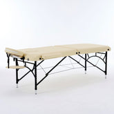 Greenlife ® master 2 Section 4'' Aluminum Portable massage table - Black / Cream MTA121 - GreenLife - Portable Massage Table