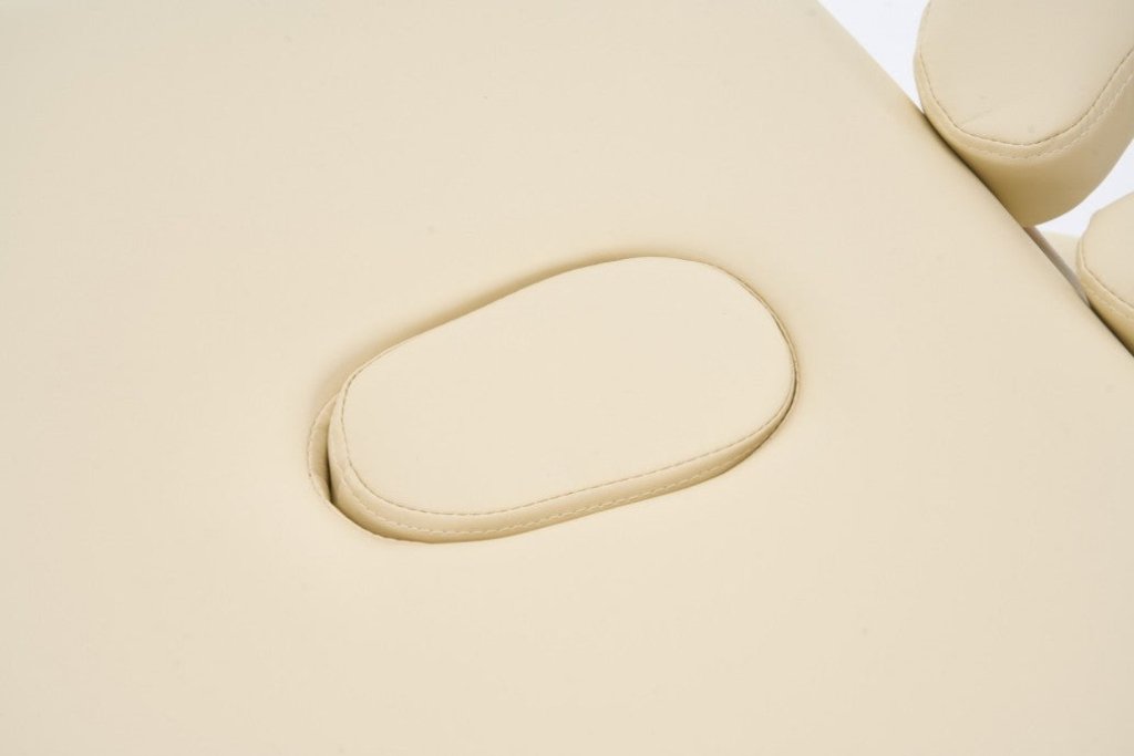 Geenlife ® master 3 - Section 4" Aluminum Portable Massage Table - Black / Cream MTA131 - GreenLife - Portable Massage Table