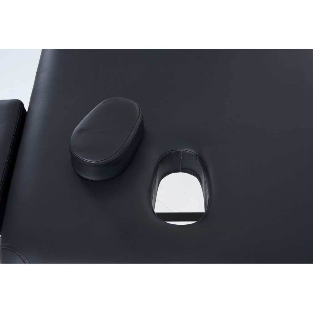 Geenlife ® master 3 - Section 4" Aluminum Portable Massage Table - Black / Cream MTA131 - GreenLife - Portable Massage Table