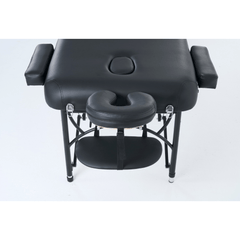 Geenlife ® master 3 - Section 4" Aluminum Portable Massage Table - Black / Cream MTA131 - GreenLife - Portable Massage Table