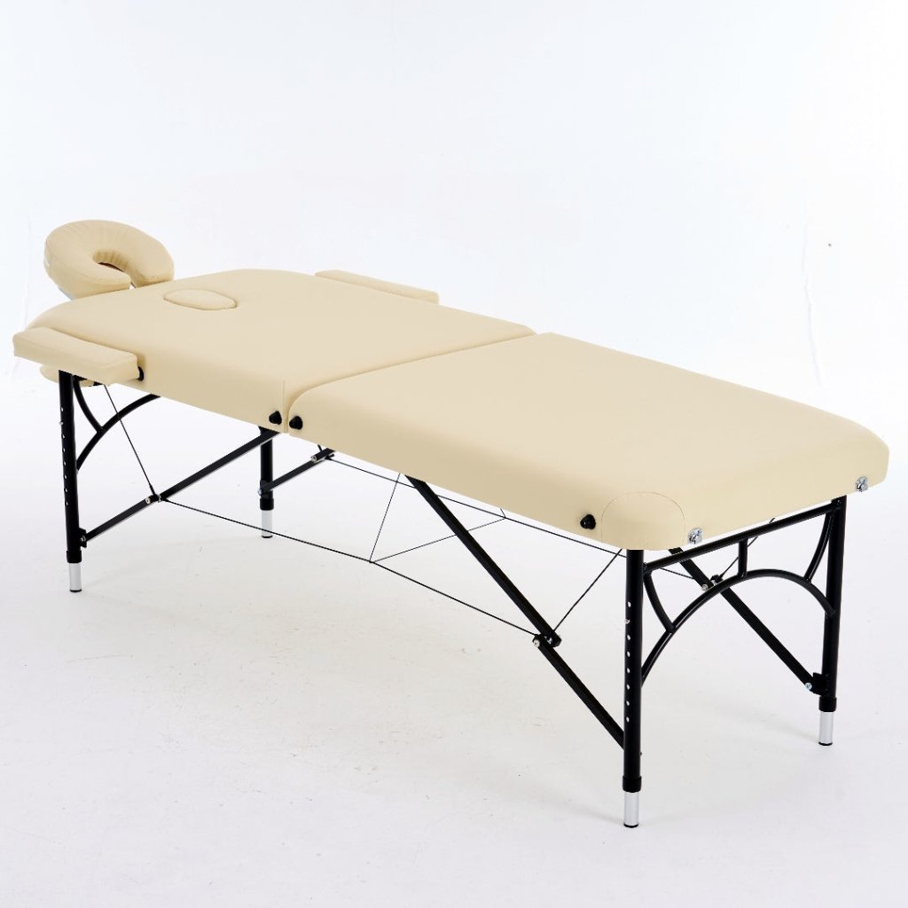 Greenlife ® 2 - Section 5" Aluminum Super Stable Portable Massage Table - MTA122 - GreenLife - Portable Massage Table