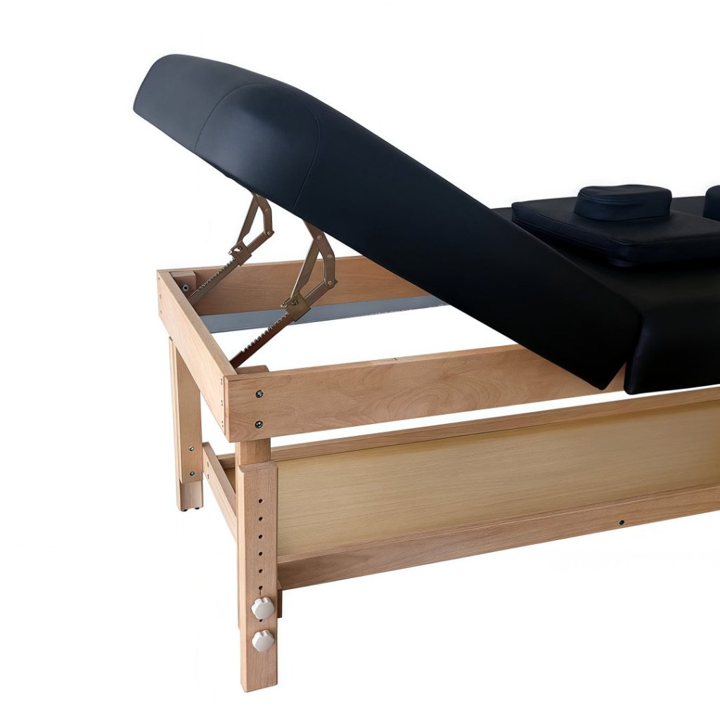 Wood Stationary Massage Bed With Strong Frame 101704 - GreenLife - Stationary Massage Table