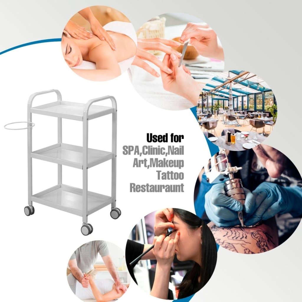 Greenlife ® Spa Clinic Trolley with Built - in Lamp Holder - GreenLife - Trolley