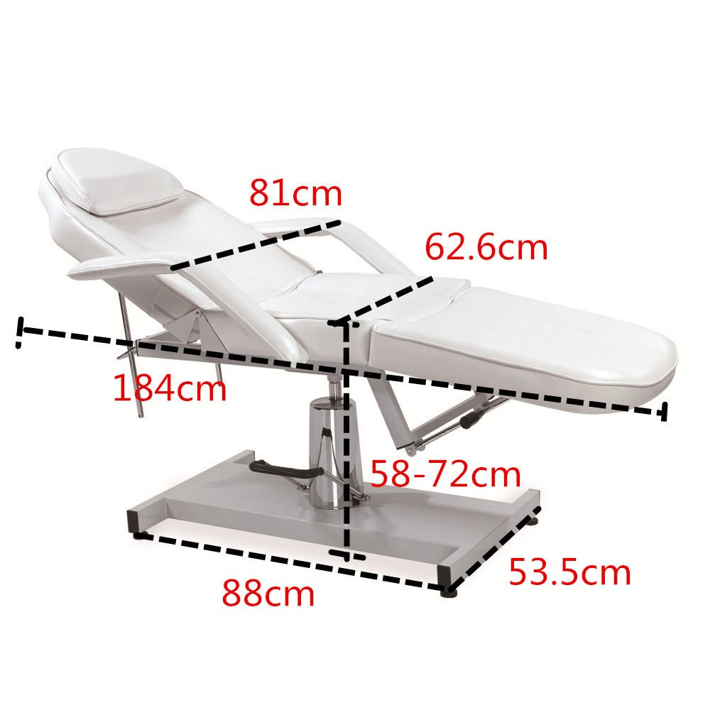 Greenlife 360° Upgraded Hydraulic Facial Bed beauty bed for Spa, Tattoo & Waxing - GreenLife - Facial Bed