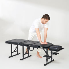 Professional Deluxe Portable Chiropractic Table Treatment Bed Arena - 180 - GreenLife - Portable Chiropratic Table