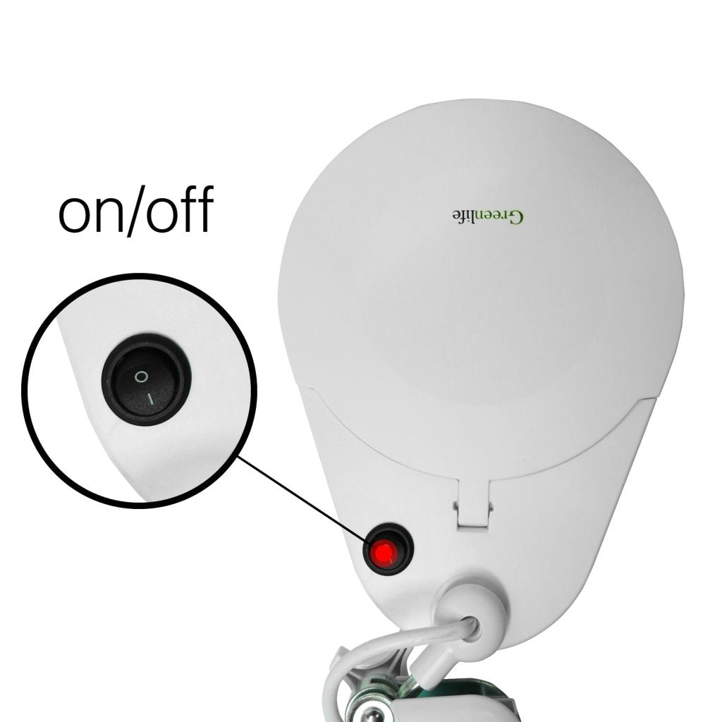 LED Magnifying Lamp with Desk/Bench Clamp - GreenLife - Magnifying Lamp