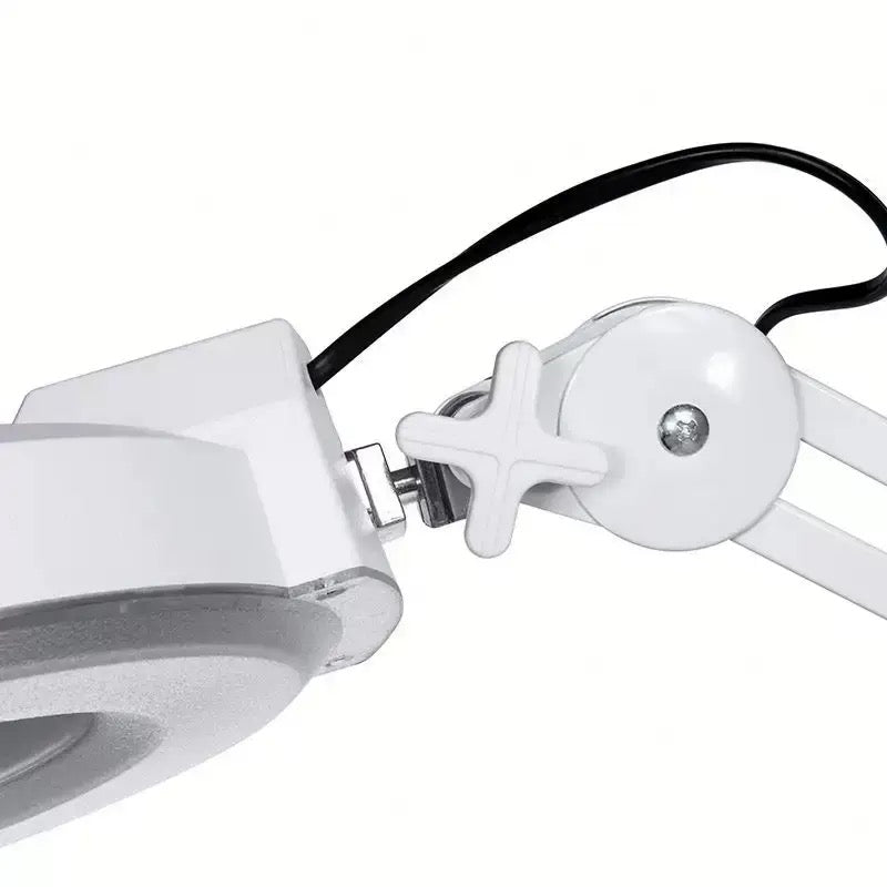 LED 5X Rolling Magnifying Lamp with Adjustable Arms and Rolling stand - GreenLife - Magnifying Lamp