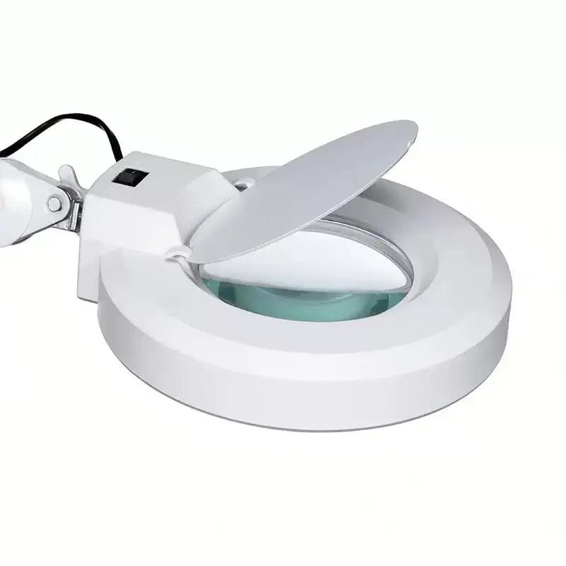 LED 5X Rolling Magnifying Lamp with Adjustable Arms and Rolling stand - GreenLife - Magnifying Lamp