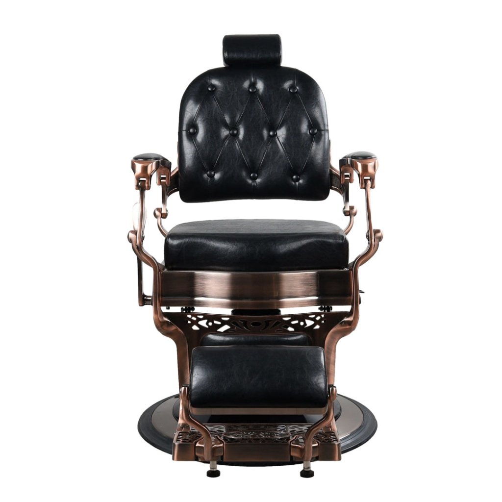 Flash SALE~! Castle bronze classic Hydraulic Antique Salon Barber Chair - GreenLife - Barber Chair
