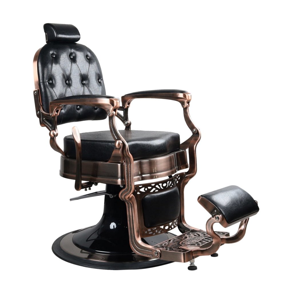 Flash SALE~! Castle bronze classic Hydraulic Antique Salon Barber Chair - GreenLife - Barber Chair