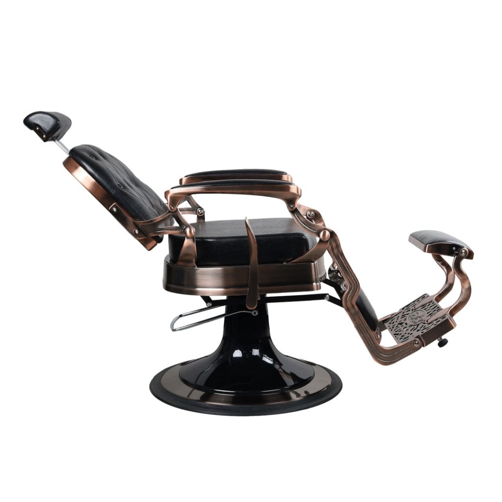 Flash SALE~! Castle bronze classic Hydraulic Antique Salon Barber Chair - GreenLife - Barber Chair
