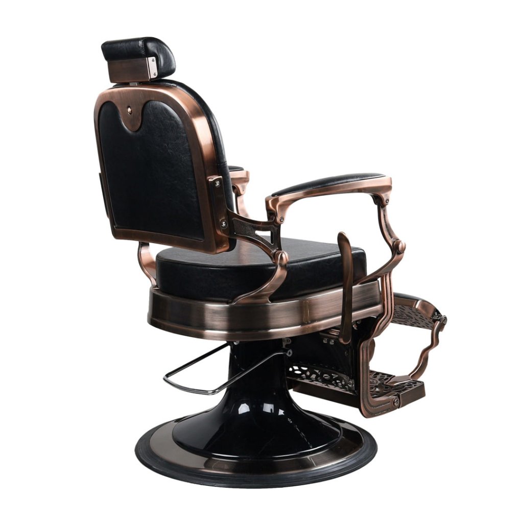 Flash SALE~! Castle bronze classic Hydraulic Antique Salon Barber Chair - GreenLife - Barber Chair