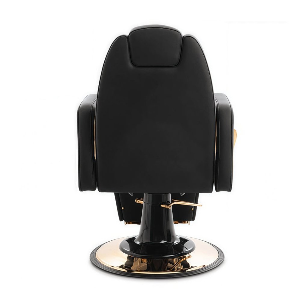 Greenlife Marina Luxury Beauty Salon Hairdressing Barber chair - white or black with gold - GreenLife - Reclining Chairs