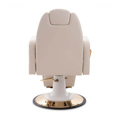 Greenlife Marina Luxury Beauty Salon Hairdressing Barber chair - white or black with gold - GreenLife - Reclining Chairs