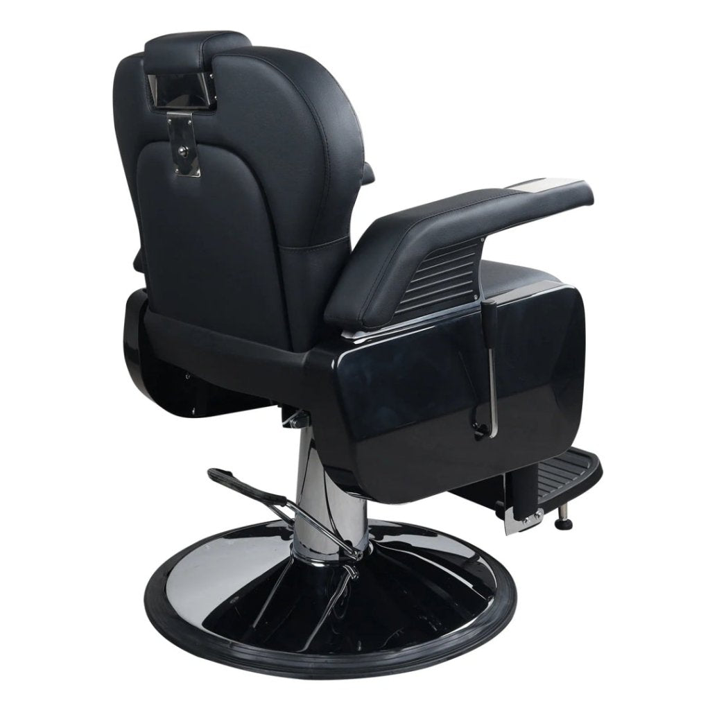 Premium Modern Extra Wide Hydraulic Recline Barber Chair - BC 601 - GreenLife - Barber Chair