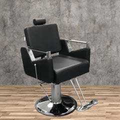 Modern Choice Recline Salon Barber Chair - Modern Sofa Style Heavy Duty PumpMultifunctional Salon Recliner Styling Chair BC 741 - GreenLife - Barber Chair
