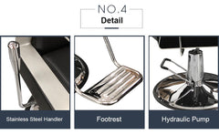 Greenlife Choice ~ Elegant modern Recline Salon Barber Chair - BC 751 - GreenLife - Barber Chair