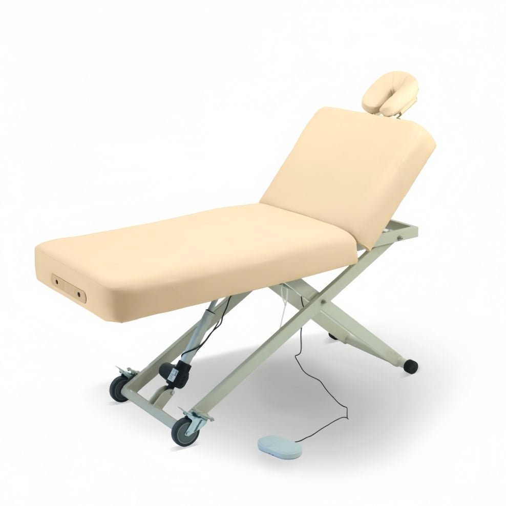 Greenlife Professional Electric Lift Massage Table with Adjustable Backrest - GreenLife - Electric Massage Table
