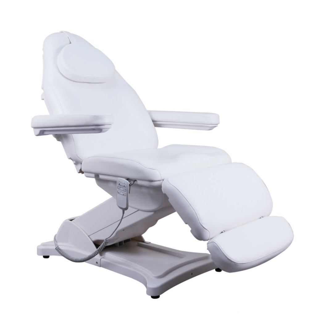 OnBay 3 motors Electric Facial Bed Aesthetics Chair Podiatry Chair with hand controller - GreenLife - Electric Beauty Bed