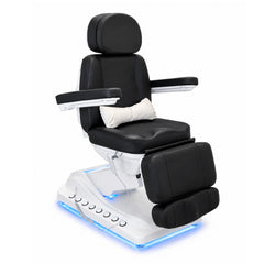 Greenlife ® LUNA2 4-Motor Spa Electric Facial Bed with Silicon Leather and 3 parts Heating / or add ±360° Swivel (optional)