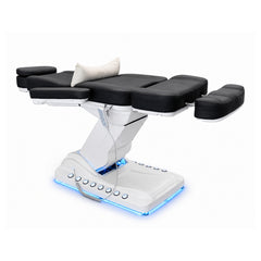 Greenlife ® LUNA2 4-Motor Spa Electric Facial Bed with Silicon Leather and 3 parts Heating / or add ±360° Swivel (optional)