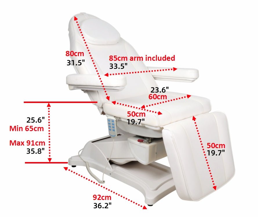 New deal! DoAll 4 - Motor Swivel Electric Aesthetics Facial bed - GreenLife - Electric Beauty Bed