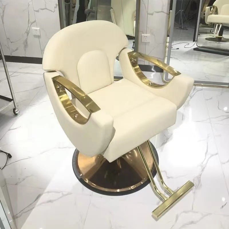 Modern All Purpose Hydraulic Styling Chair - 002 Cream - GreenLife - Styling Chair