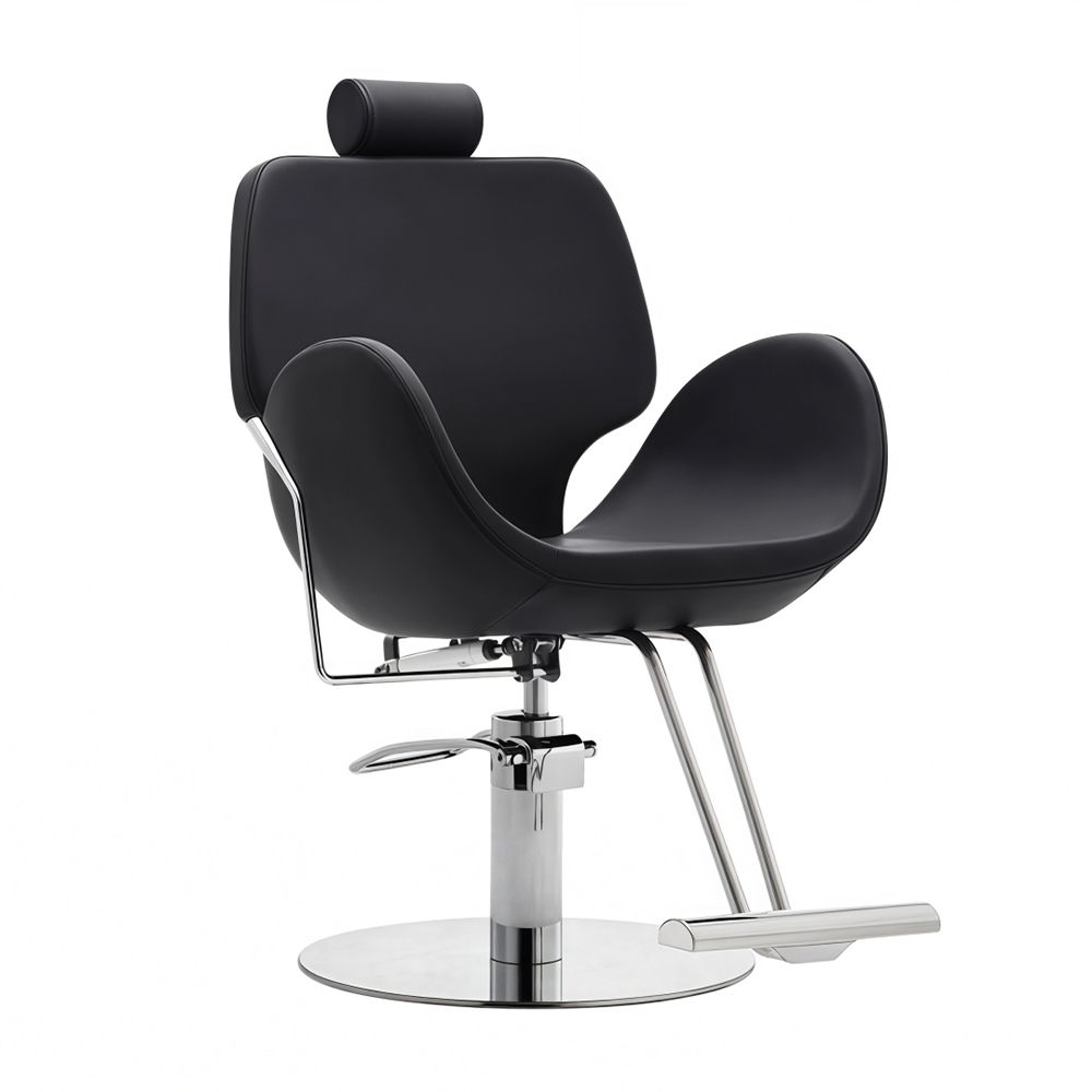 Greenlife Modern Salon Hydraulic Styling Chair With Reclining Backrest - Greenlife - Reclining Chair