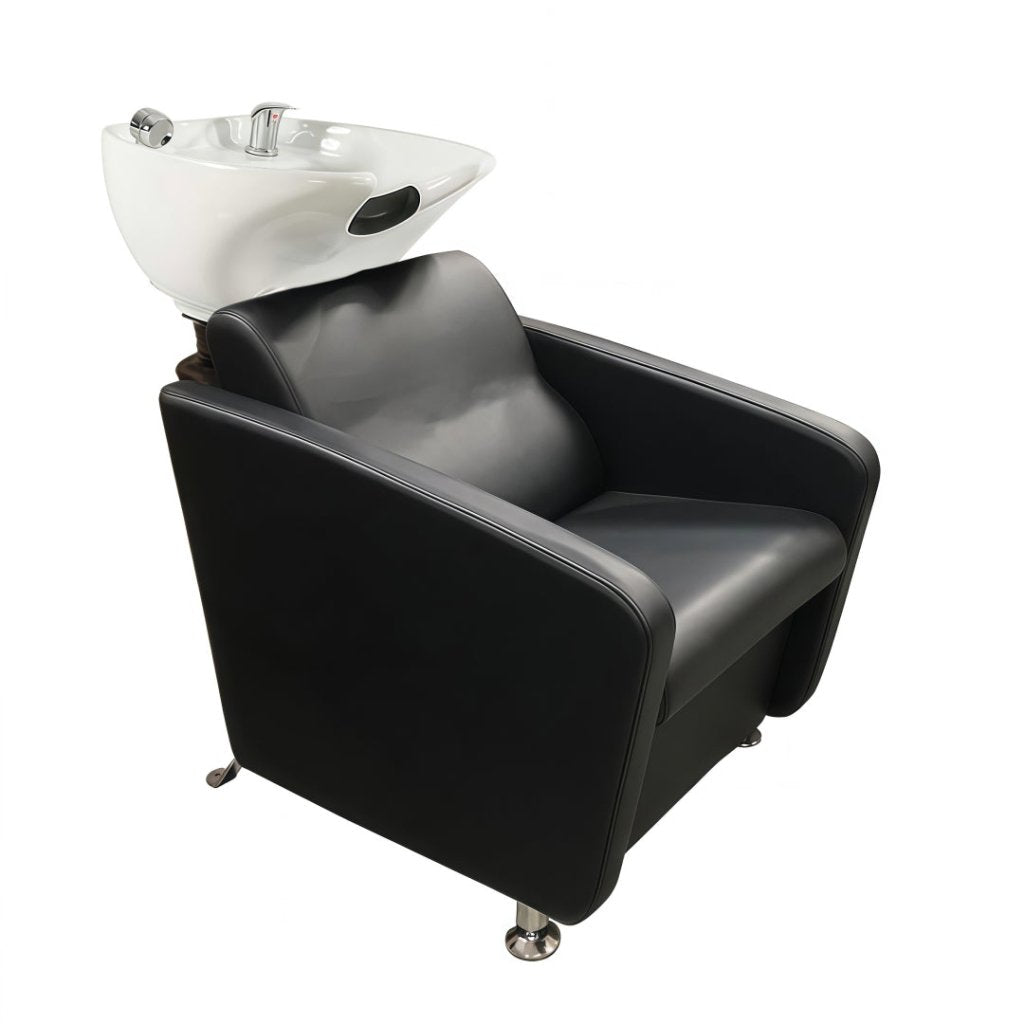 Luxury Backwash Shampoo Unit Bowl Sink Chair Station - SU 691 - GreenLife - Shampoo Unit