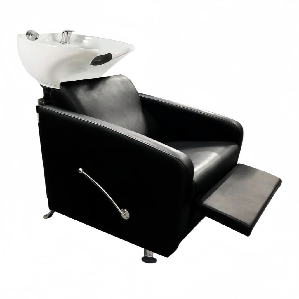 Luxury Backwash Shampoo Unit Bowl Sink Chair Station - SU 701 - GreenLife - Shampoo Unit