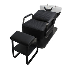 SalonLand Unit semi-reclining Bed Ceramic deep basin for hair Back wash