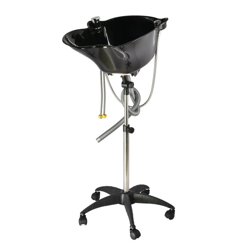 SalonLand Removable Portable Shampoo Basin with Wheels - GreenLife - Portable Shampoo Sink