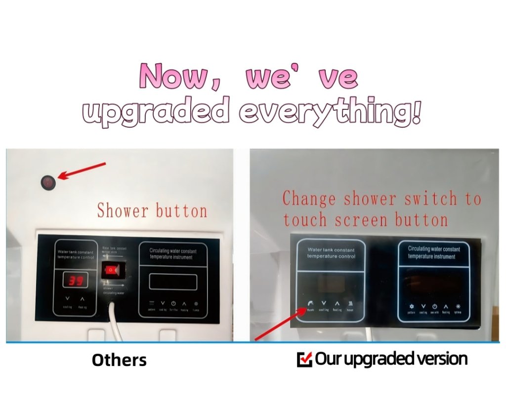 Greenlife Advanced Thai Japanese Style Head SPA Movable Basin Sink for Hair backwash - GreenLife - Shampoo Unit