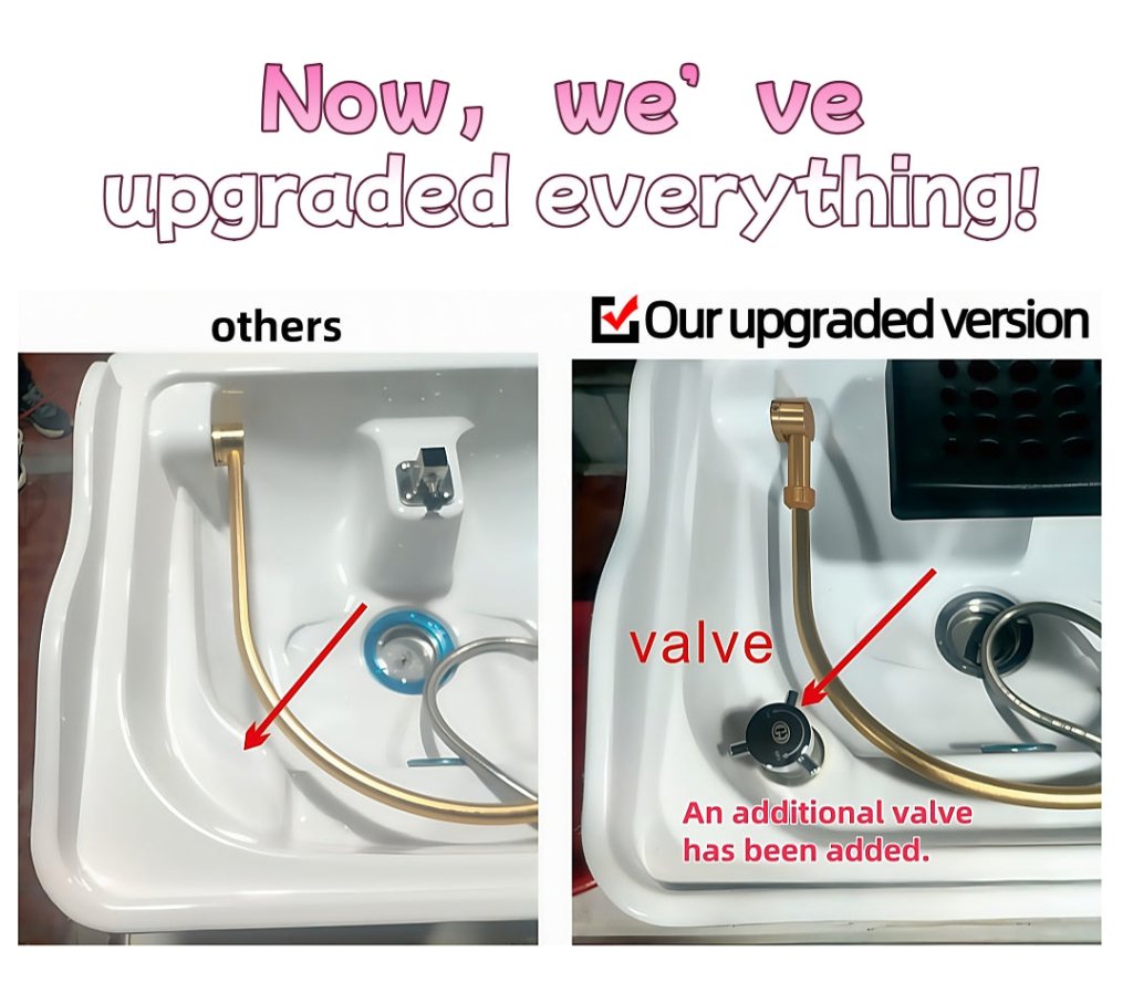 Greenlife Advanced Thai Japanese Style Head SPA Movable Basin Sink for Hair backwash - GreenLife - Shampoo Unit