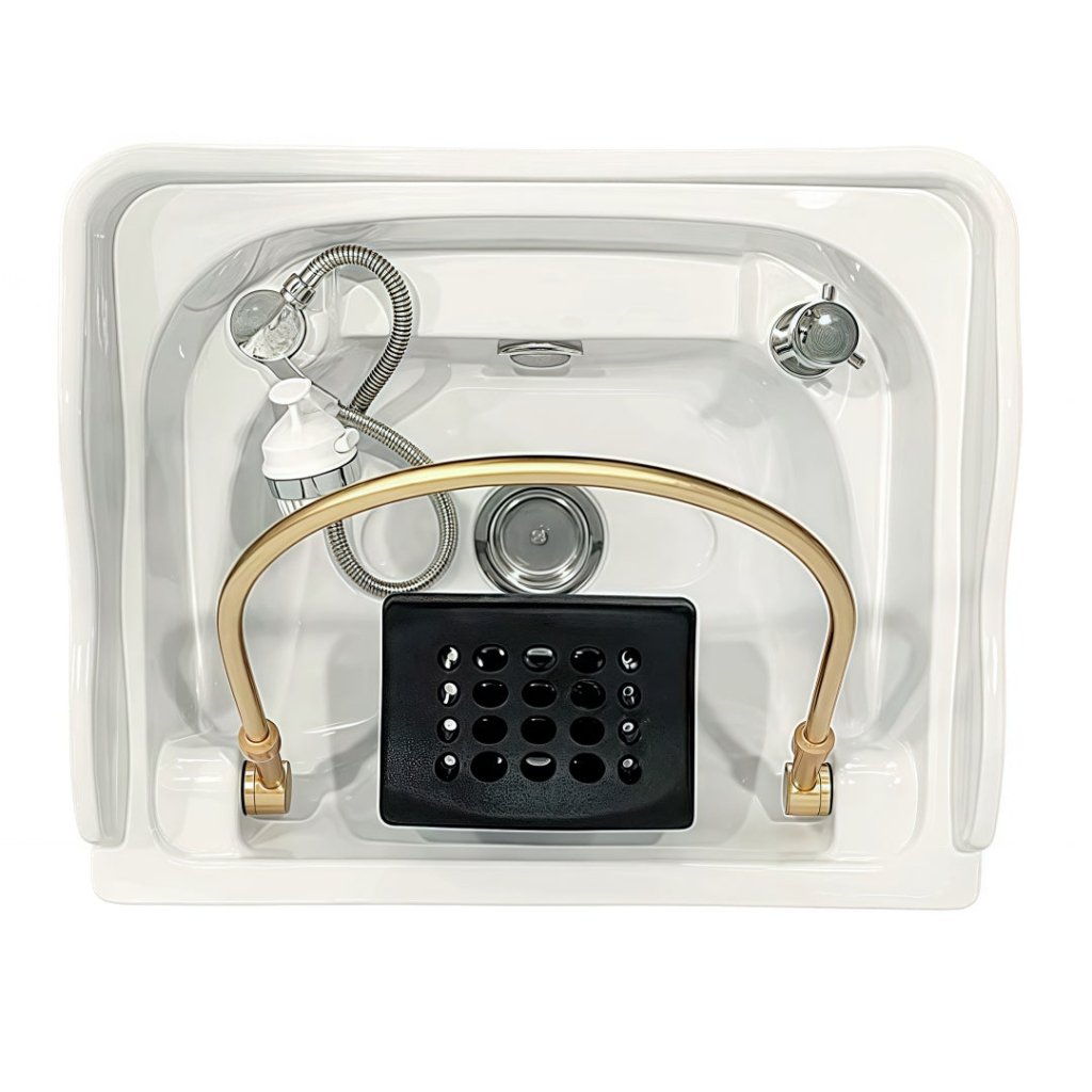 Greenlife Advanced Thai Japanese Style Head SPA Movable Basin Sink for Hair backwash - GreenLife - Shampoo Unit