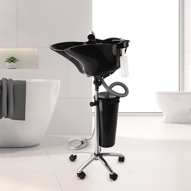 Portable shampoo Basin with Wheels - GreenLife - Portable Shampoo Sink