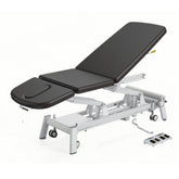 VIVANOVA ® German 2 Motors Infinity Electric Height Adjustable Physiotherapy Equipment Massage Table Treatment Bed - Grey , for Chiropractor RMT Clinic - GreenLife - Electric Massage Bed