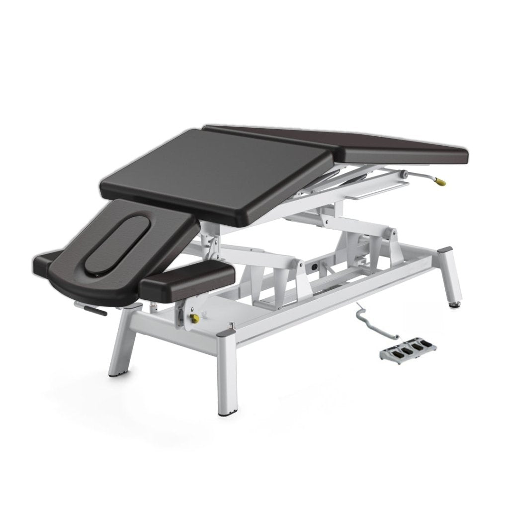 VIVANOVA ® German Dewert ® 2 Motors Infinity Electric Height Adjustable Physiotherapy Equipment Massage Table Treatment Bed - Grey , for Chiropractor RMT Clinic - GreenLife - Electric Massage Bed