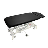 VIVANOVA ® German Dewert Motor 27" Width Echo Series Basic Electric Examination Chiropractic Treatment Bed Physiotherapy Table for Hospital and Chiropractor RMT Clinic Black - GreenLife - Electric Massage Bed
