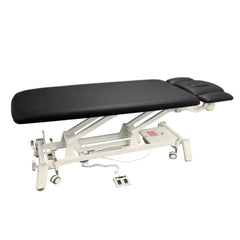 VIVANOVA ® German Dewert Motor 27" Width Echo Series Basic Electric Examination Chiropractic Treatment Bed Physiotherapy Table for Hospital and Chiropractor RMT Clinic Black - GreenLife - Electric Massage Bed