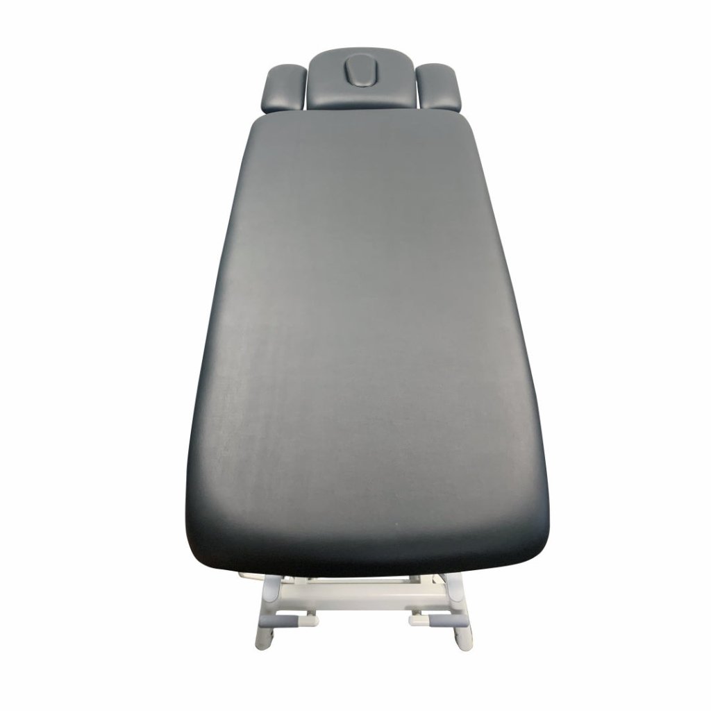 VIVANOVA ® German Dewert Motor 27" Width Echo Series Basic Electric Examination Chiropractic Treatment Bed Physiotherapy Table for Hospital and Chiropractor RMT Clinic Black - GreenLife - Electric Massage Bed