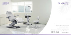 Silverfox 4 - Motor Electric Aesthetics Spa Facial Bed 2220BN - GreenLife - Electric Beauty bed