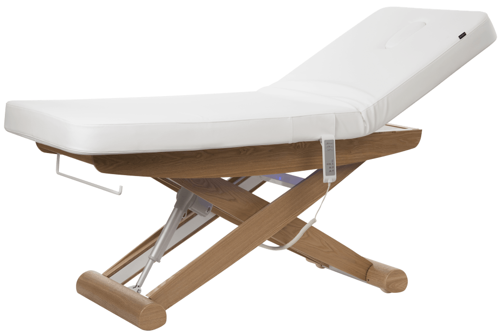 Free shipping Item~! Silverfox Electric 4 Section Wooden Massage Table with 3 motors SPA Bed (Silver Fox 2256B) - GreenLife - Electric SPA Bed