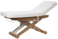 Free shipping Item~! Silverfox Electric 4 Section Wooden Massage Table with 3 motors SPA Bed (Silver Fox 2256B) - GreenLife - Electric SPA Bed
