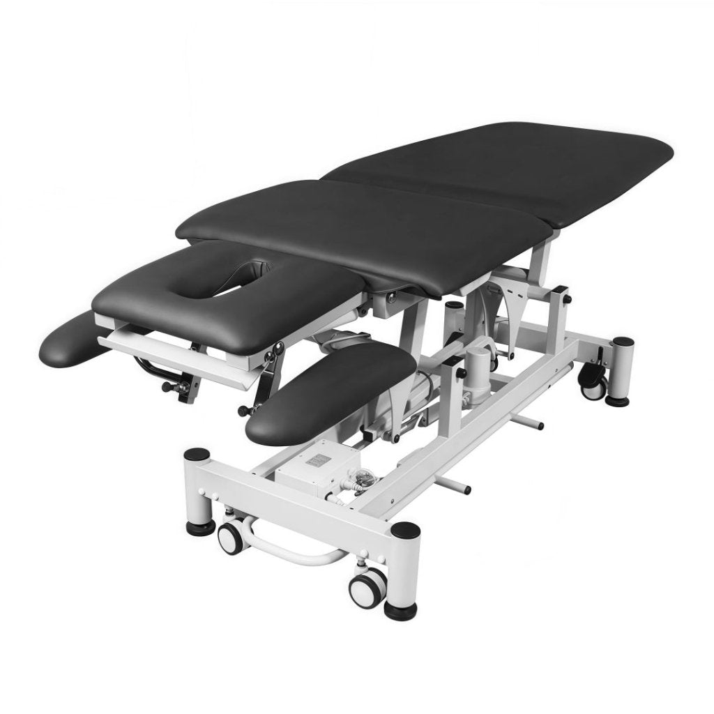 Silverfox ® 2 German Dewert® Motors Electric Massage treatment Table Carol bed with arms sections 2211 - 304 for Professional clinic - GreenLife - Electric Massage Bed