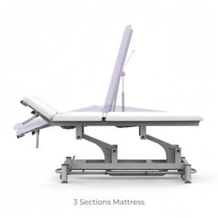 Silverfox ® 2 German Dewert® Motors Electric Massage treatment Table Carol bed with arms sections 2211 - 304 for Professional clinic - GreenLife - Electric Massage Bed