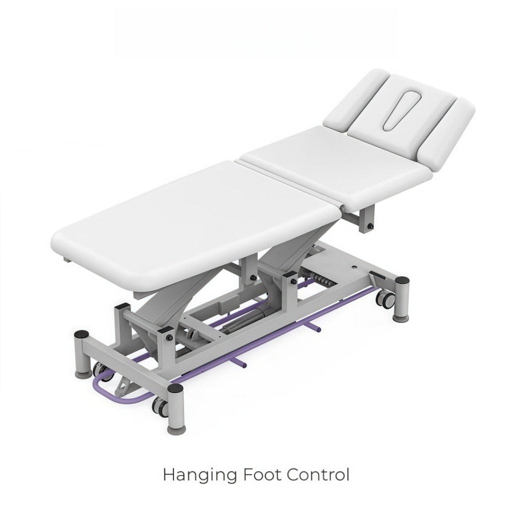 Silverfox ® 2 German Dewert® Motors Electric Massage treatment Table Carol bed with arms sections 2211 - 304 for Professional clinic - GreenLife - Electric Massage Bed