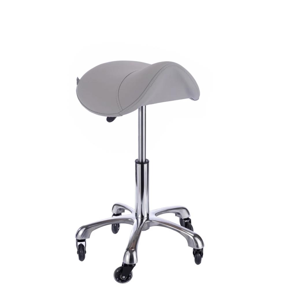 Silverfox Rolling Saddle Stool without Back Support 1022A - GreenLife - stool